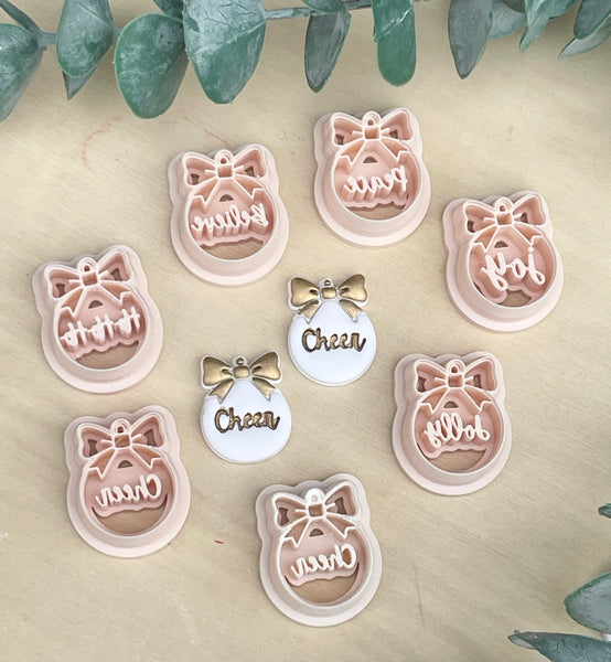 Bow bauble cutters