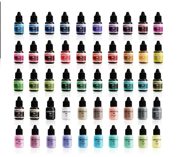 50 Mini bottles of Kamenskaya Alcohol Inks