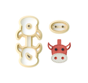 Cow Keyring cutter 4 piece set