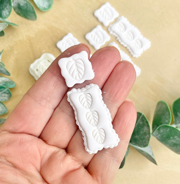 Spring leaf scallop edge cutter set