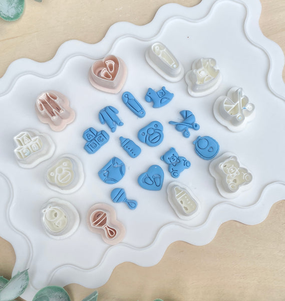 Baby Shower stud cutters