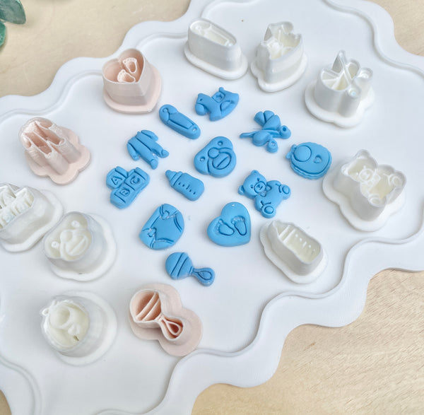 Baby Shower stud cutters