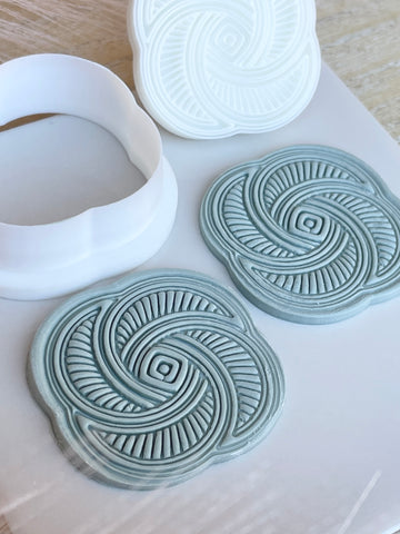 Loretta stamp and cutter set