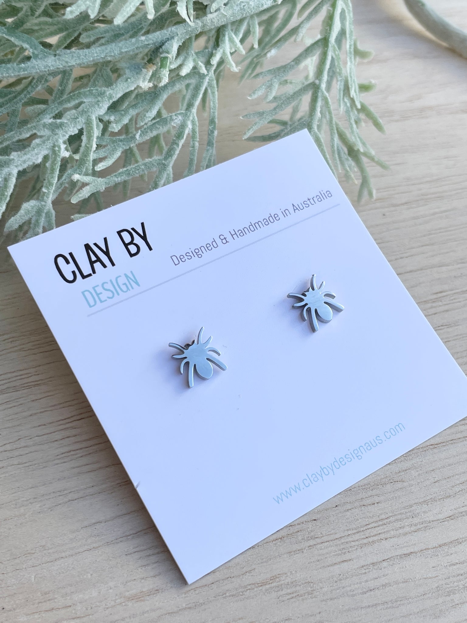 Stainless steel plated Spider studs