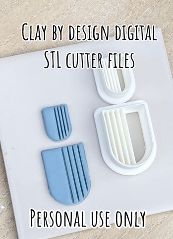 Arch lined set STL DIGITAL FILE ONLY (.4mm nozzle required)