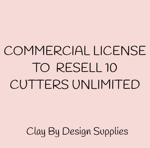 COMMERCIAL LICENCE TO RESELL 10 CUTTERS UNLIMITED