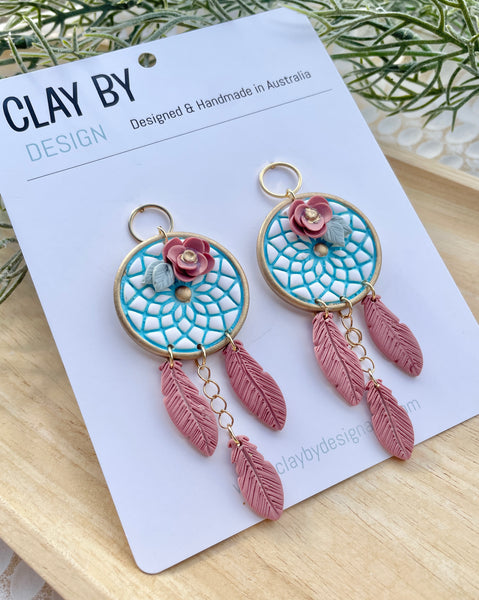 Boho Dream Catcher Dangles