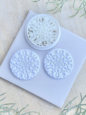 Christmas Mix round cutter