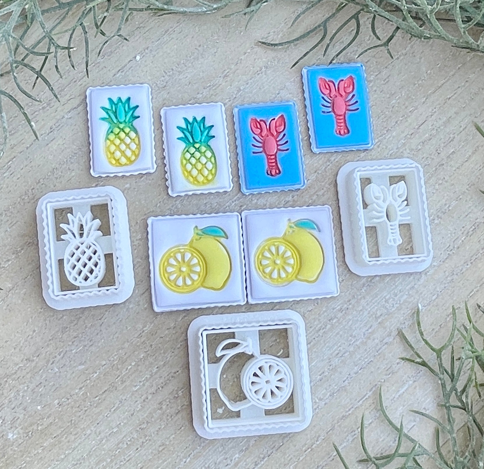 Summer vibes stamp cutters
