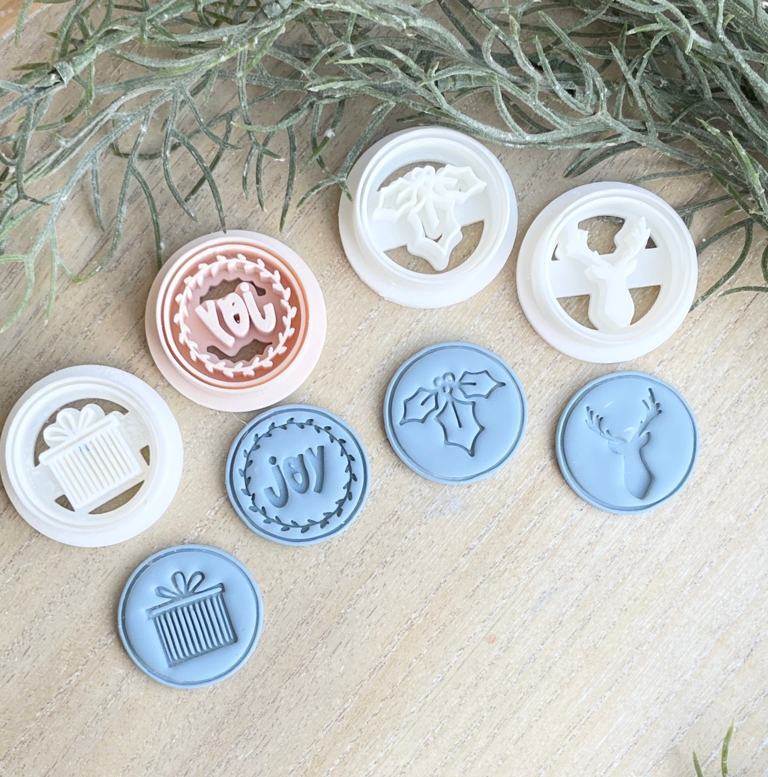 Christmas imprint cutters