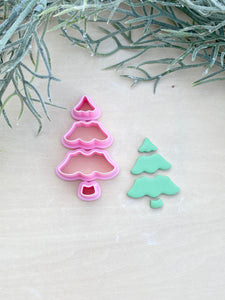 Layered pieces Christmas Tree