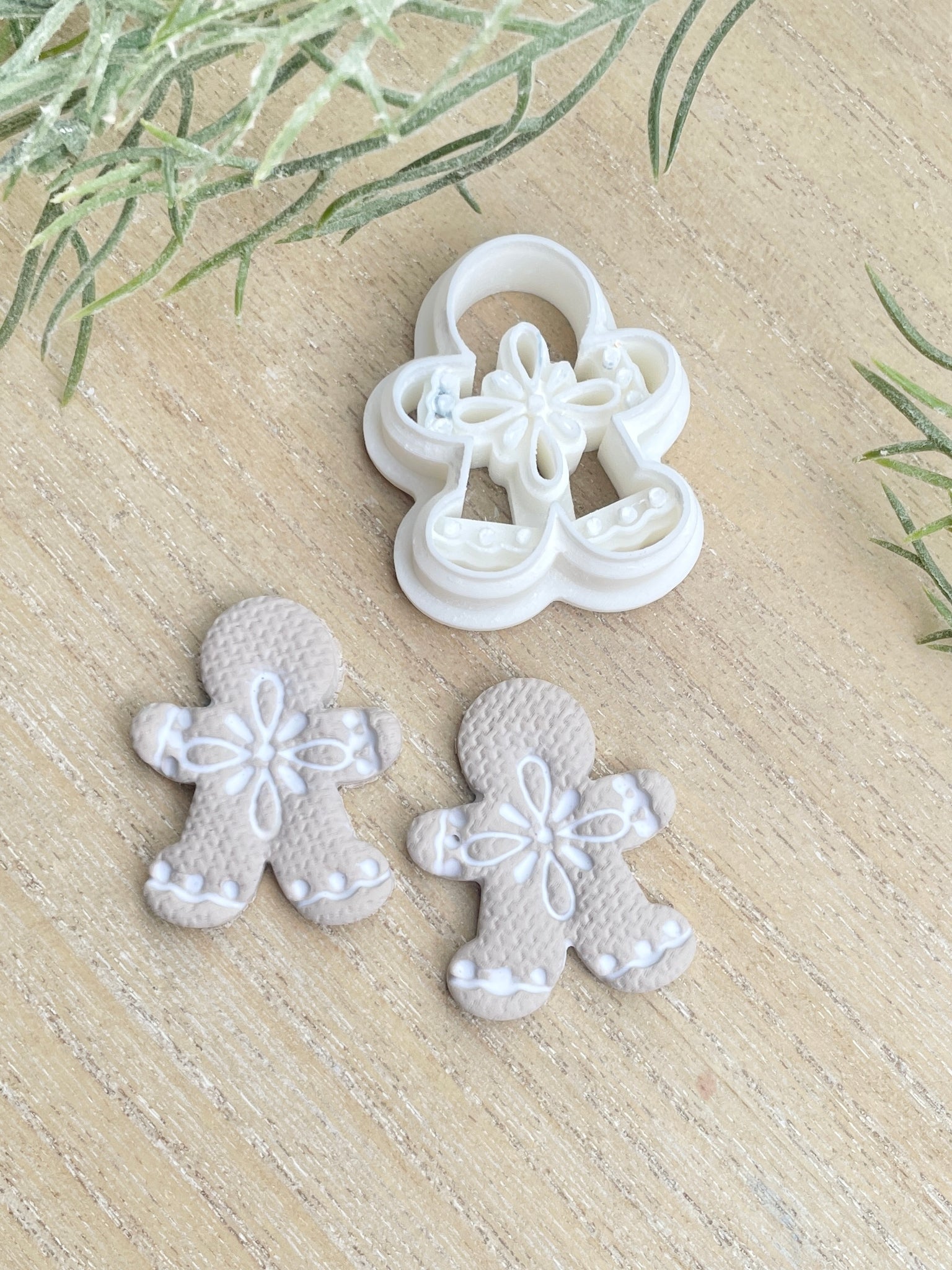 Ginger Bread person detailed imprint