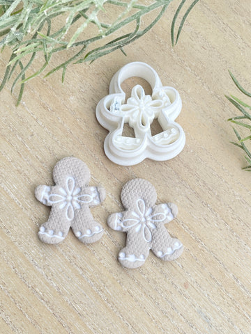 Ginger Bread person detailed imprint