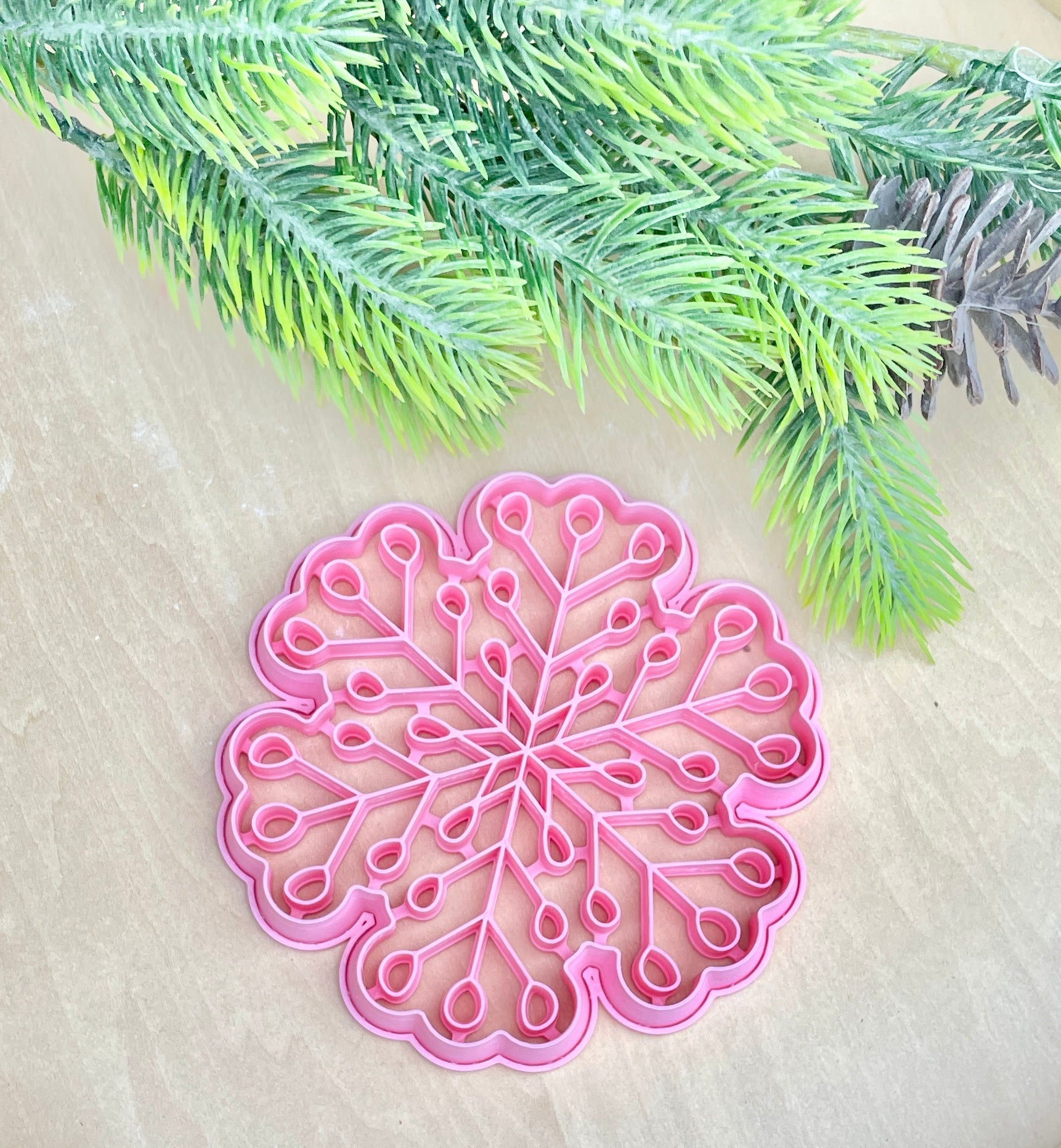 Snowflake trinket dish