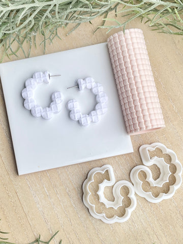 Molly 2 piece hoop cutter set - optional roller