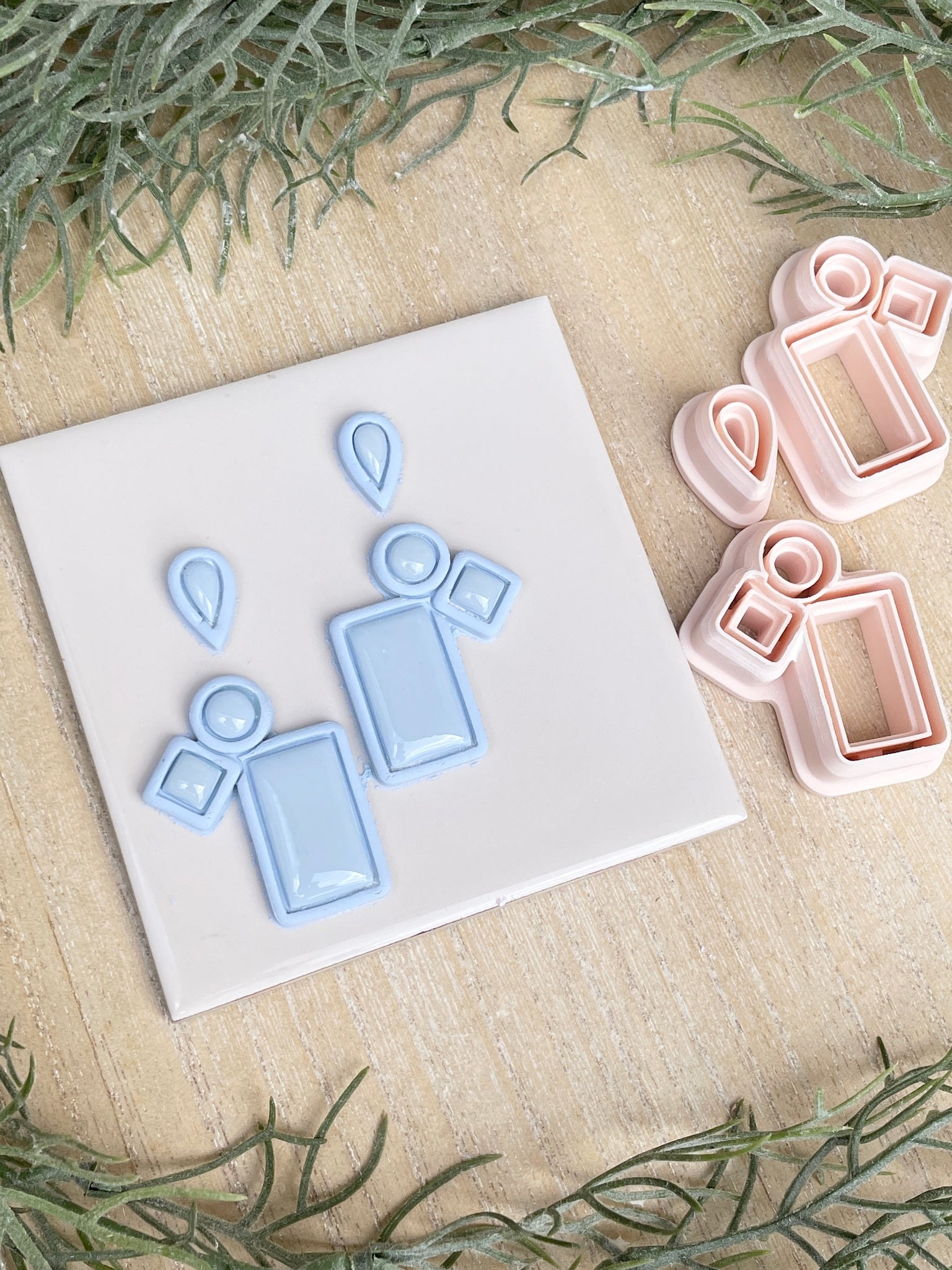 Codie geometric all in one 3 piece cutter mirrored set