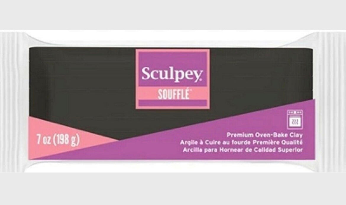 Sculpey Souffle Poppy Seed  - Large block 203g