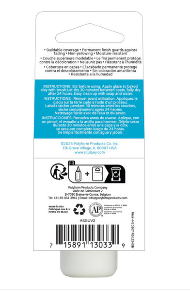 NEW Sculpey UV Gloss Glaze - 59ml