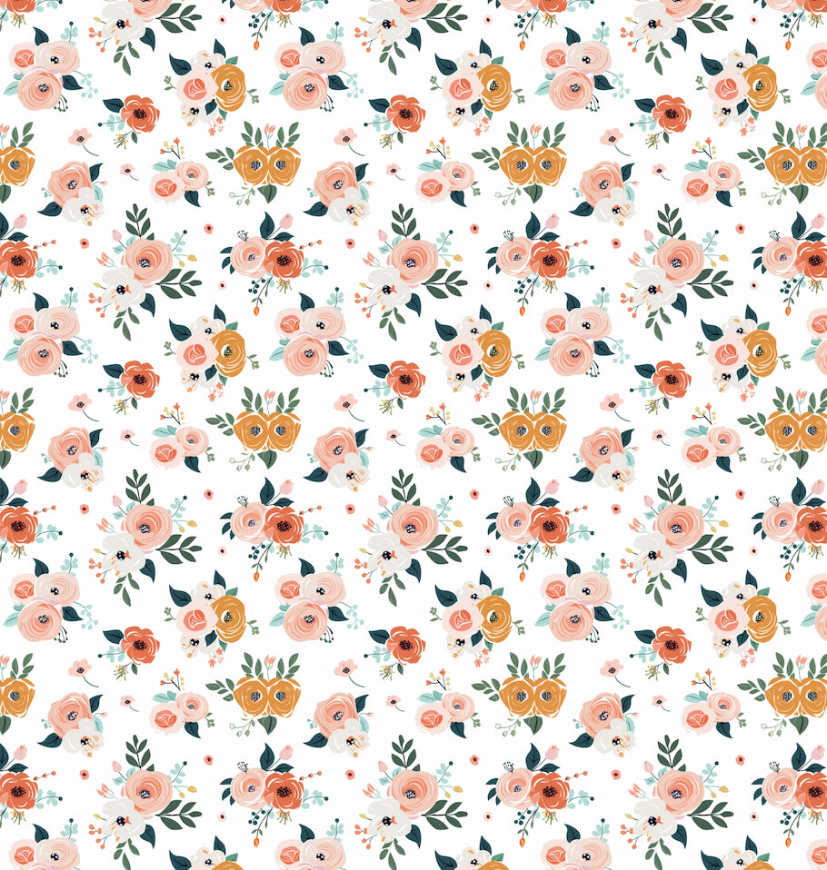 Flower botanicals Image transfer paper