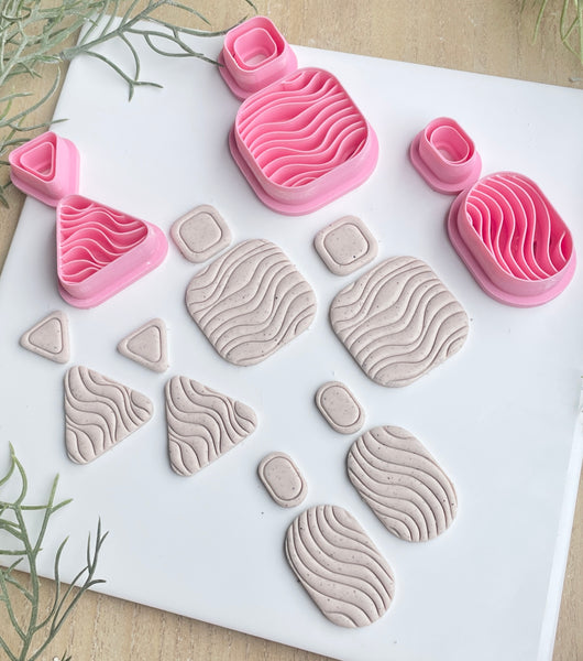 Organic line shape cutter sets