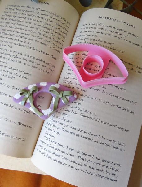 Thumb bookmark cutters - 4 STYLES