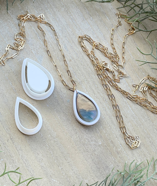 61cm paper clip link genuine 18K gold plated necklace  x 1 piece