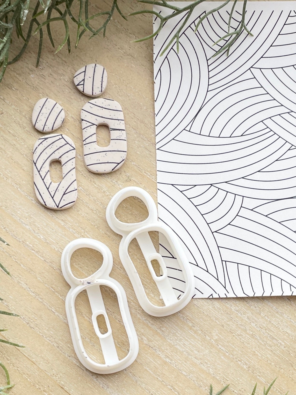 Paula Organic cutter &  Lines transfer paper sets