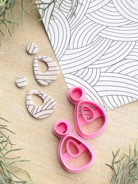 Christine Organic cutter &  Lines transfer paper sets