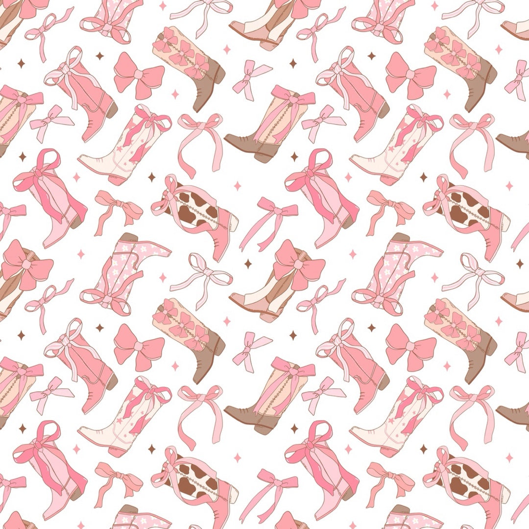 Cowgirl pattern Image transfer paper Style 2