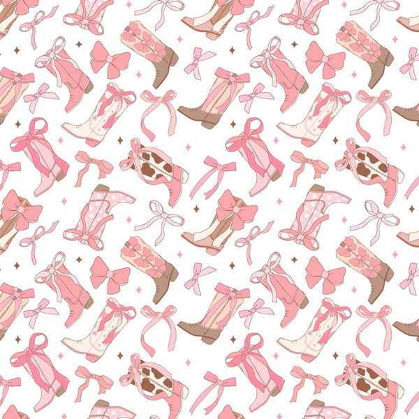 Cowgirl pattern Image transfer paper Style 2