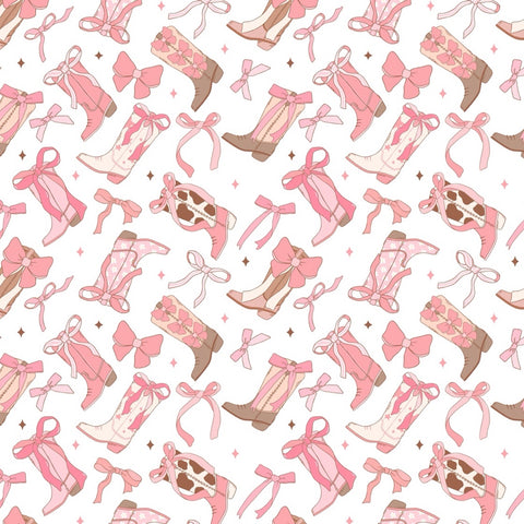 Cowgirl pattern Image transfer paper Style 2