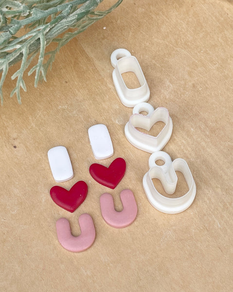 I Heart U - 3 piece set