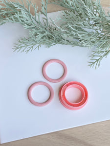 Thin 5mm circle cutters - 6 sizes