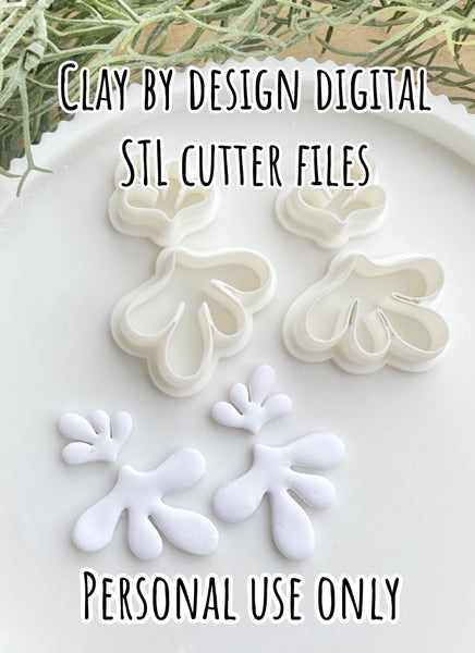 Tess cutter set STL DIGITAL FILE ONLY (.4mm nozzle required)