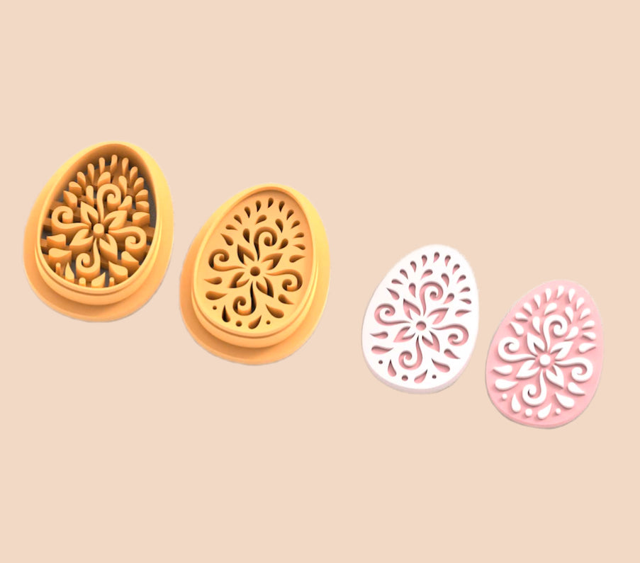 Filigree Easter eggs