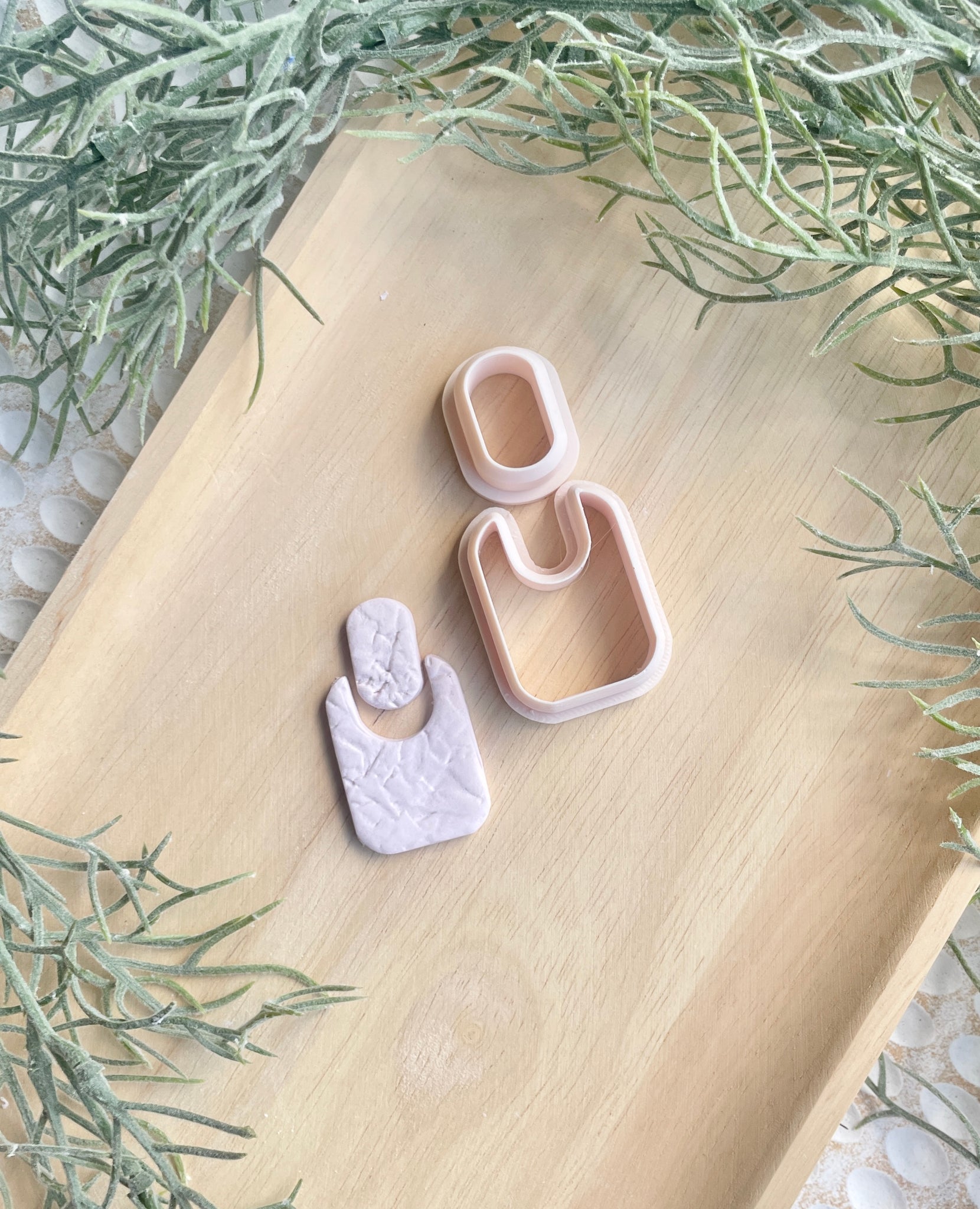 Geometric rectangle cutter set Style 6