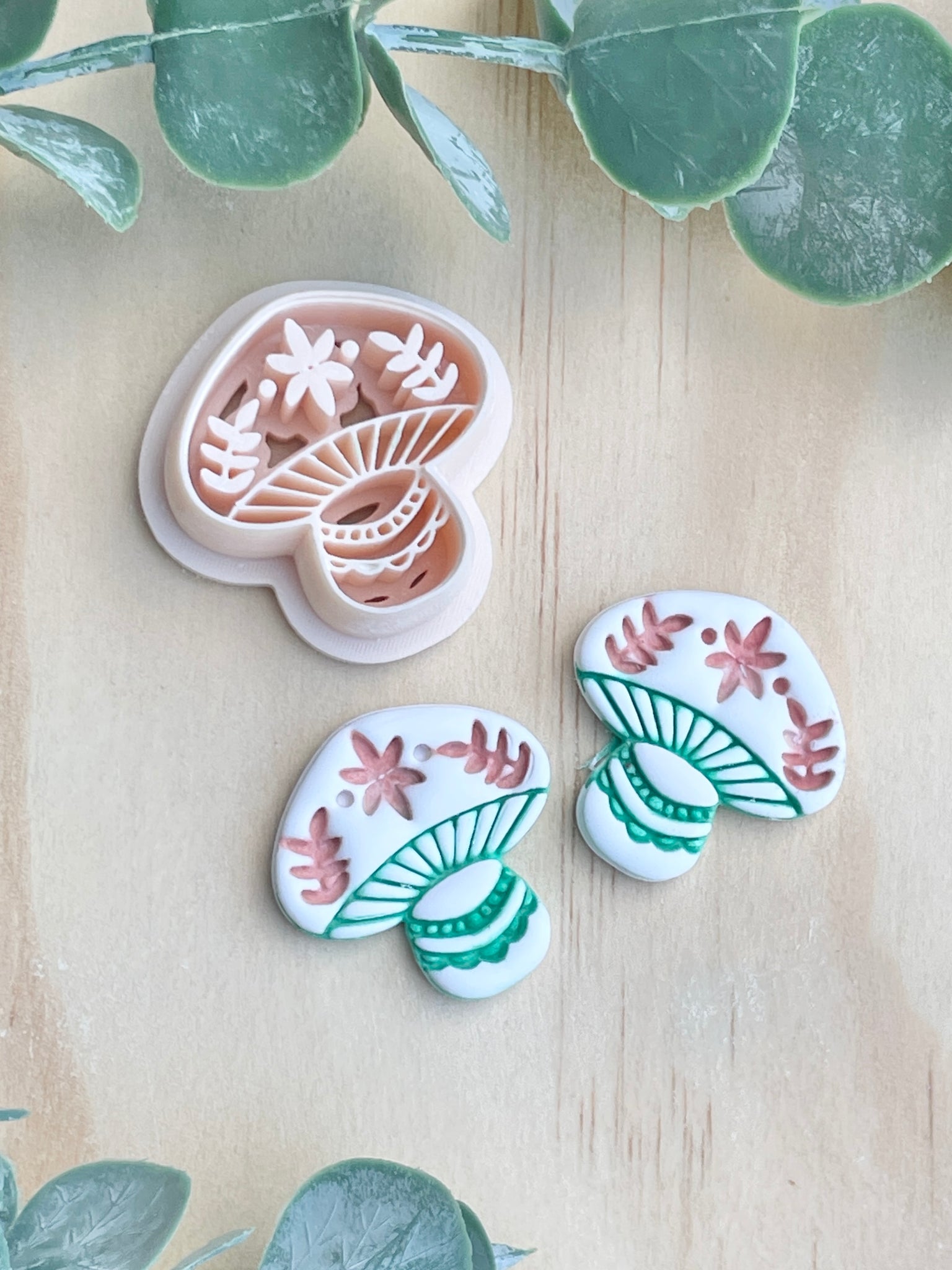 Boho Mushroom Cutter – Clay By Design Aus