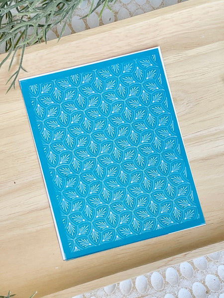 Art deco pattern silk screen