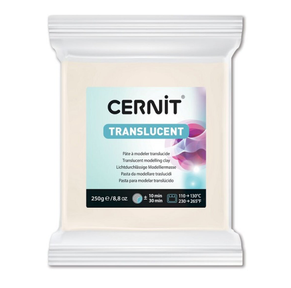 Cernit  Large block - 250g -  Translucent