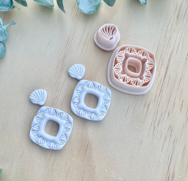 Kailani shell detail cutter set