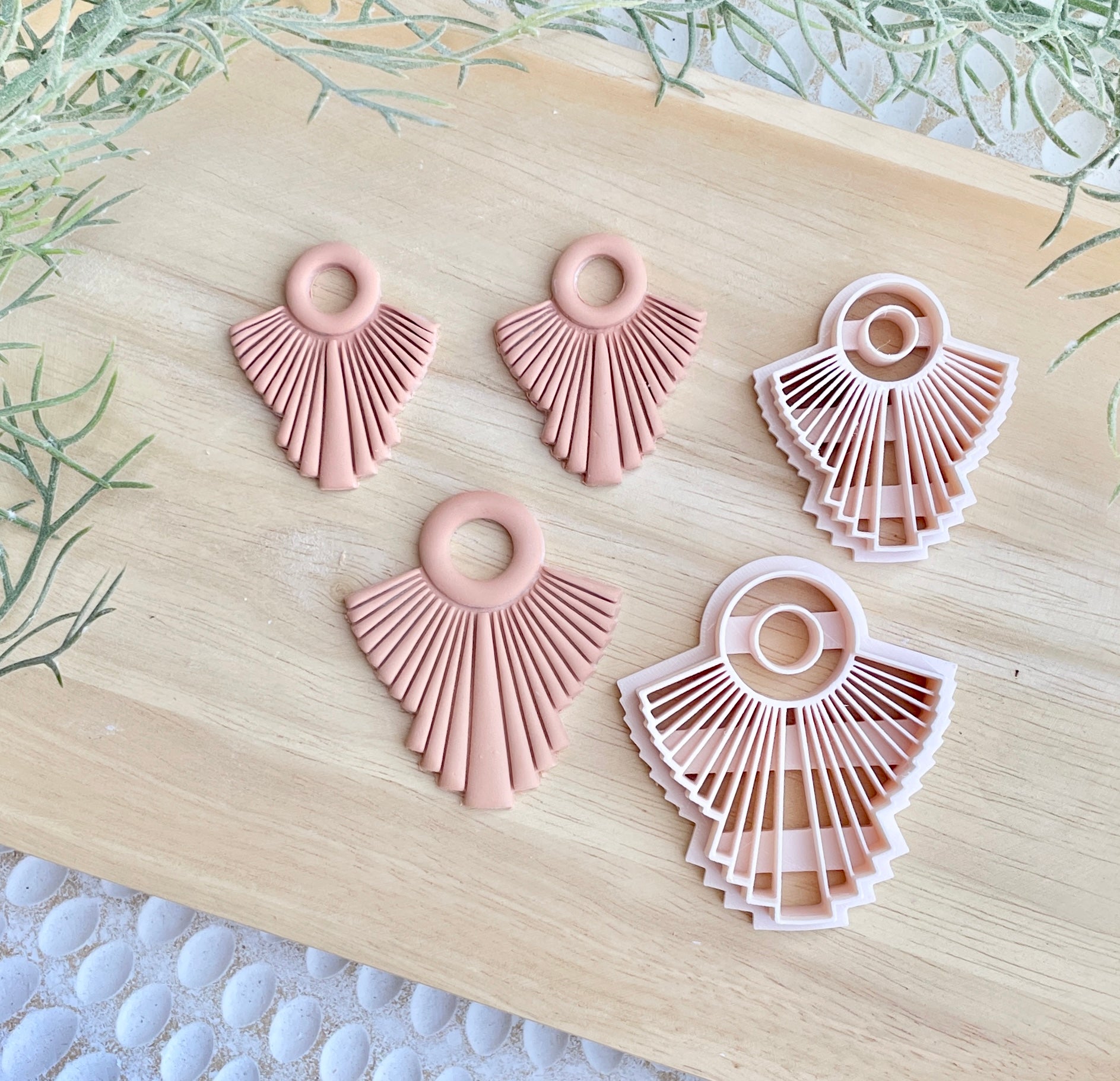 NOVA Art Deco dangle & pendant cutters