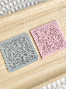 Flower texture mats