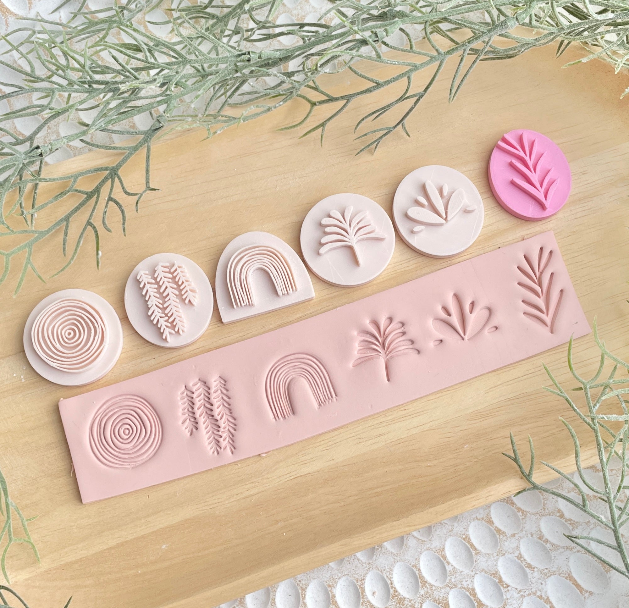 Clay stamps