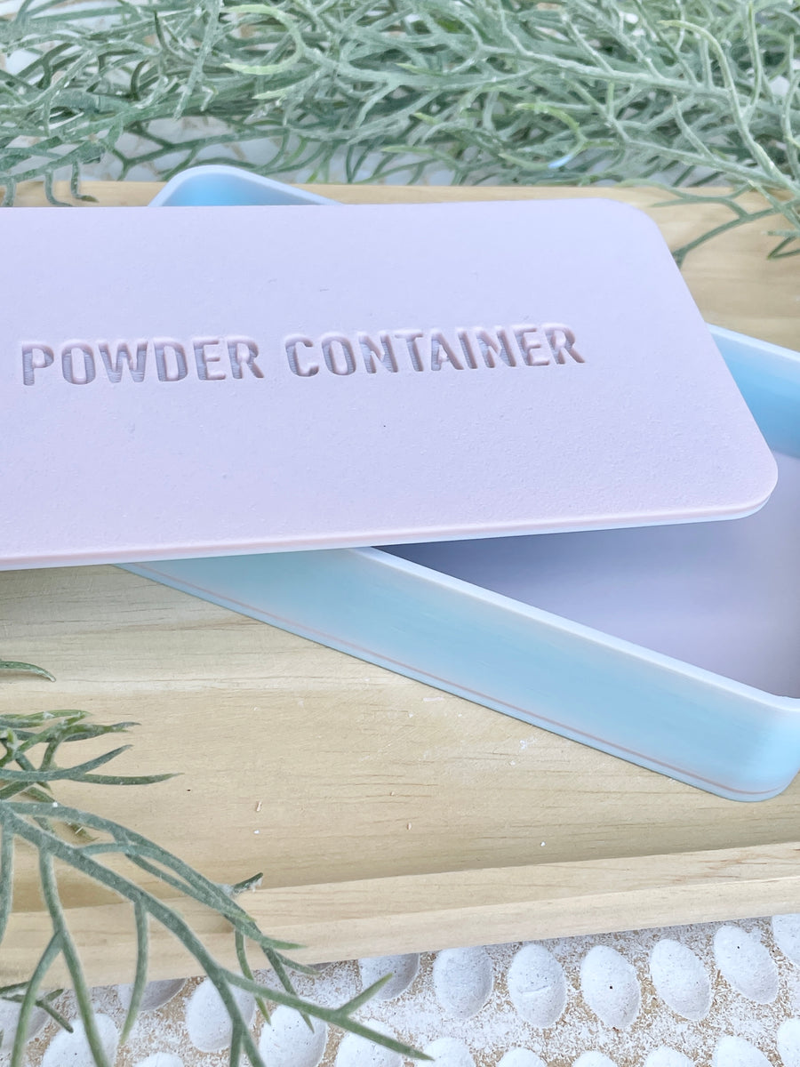 Powder/Corn flour/ Corn starch tapping box - colours available – Clay ...