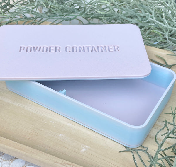 Powder/Corn flour/ Corn starch tapping box -  colours available