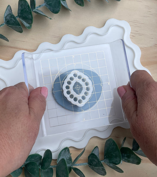 Acrylic pressing tool