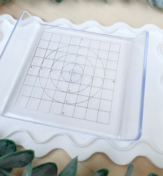 Acrylic pressing tool