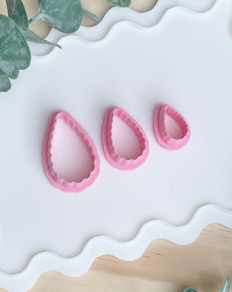 Wide scallop drop cutters