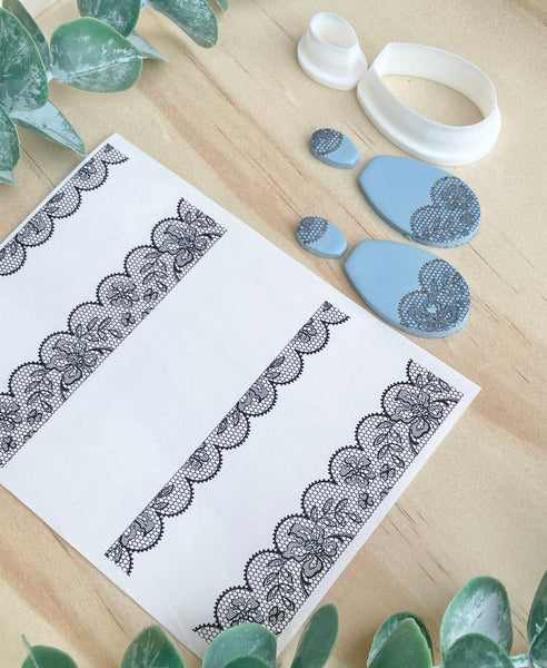 Wenna cutter set & transfer paper