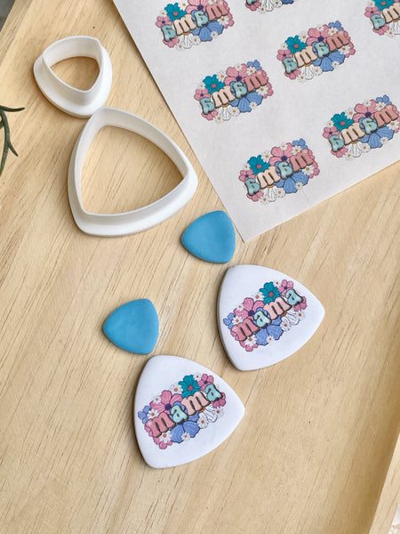 Floral Mama water transfers with or without cutters